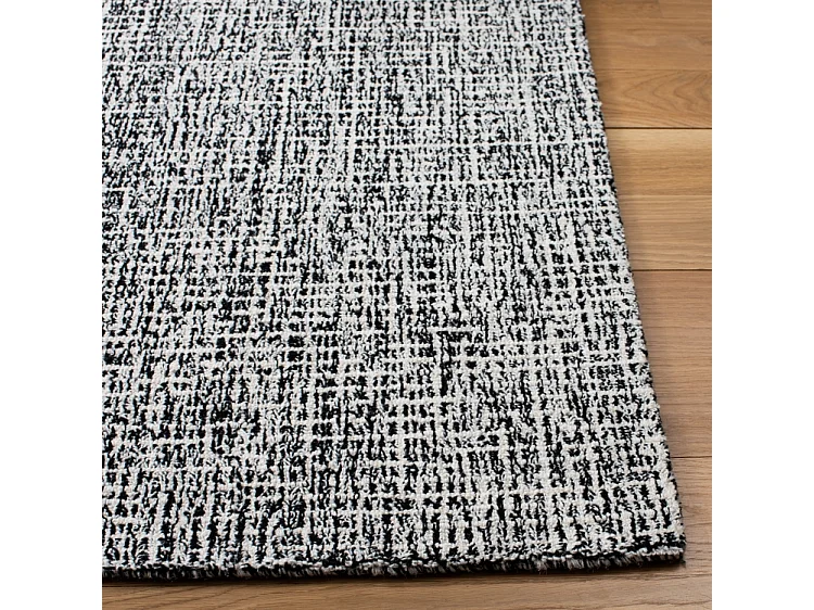 Tapis Noir/Ivoire 69 X 122 cm - Damaris