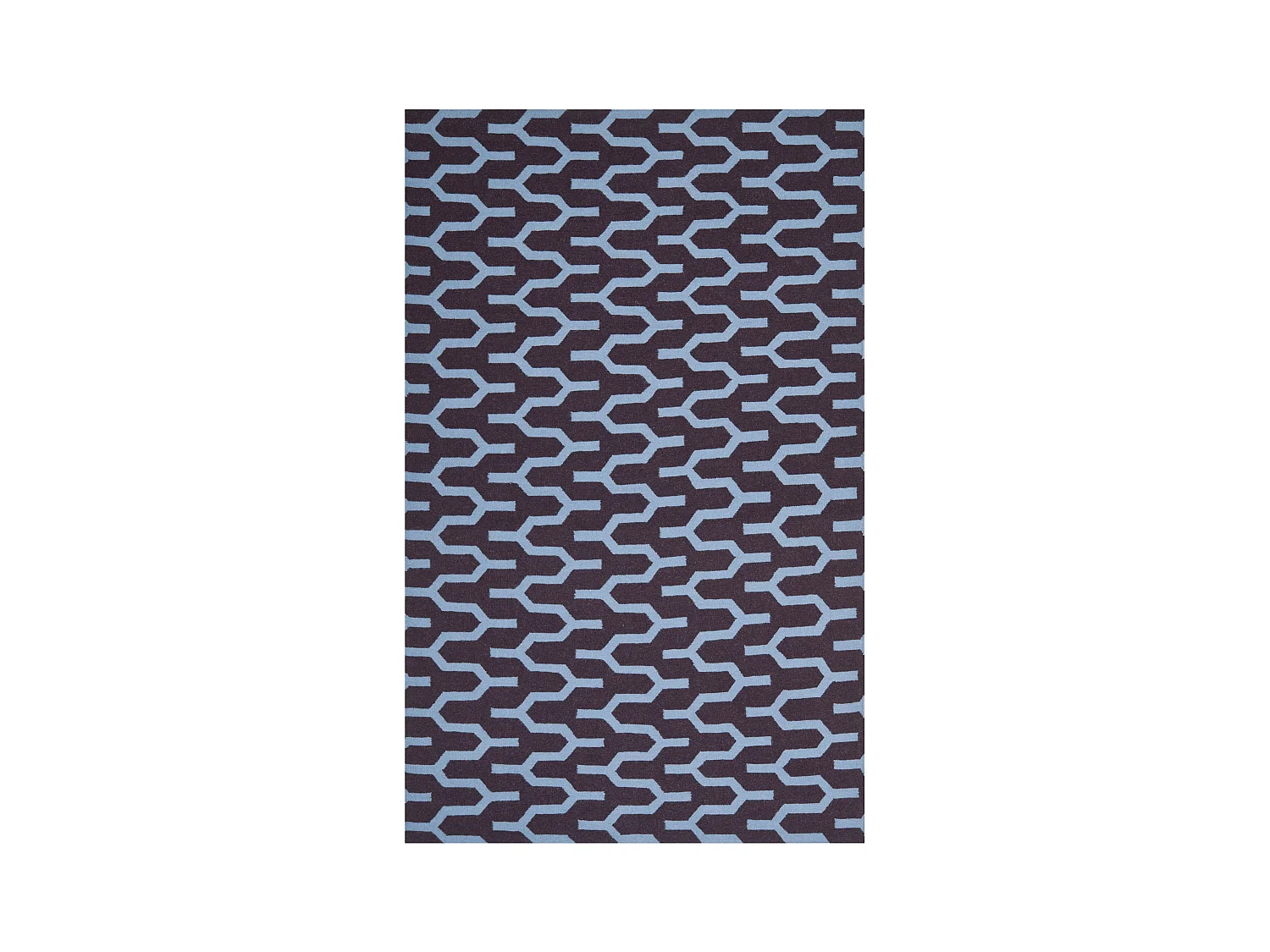 Tapis Violet/Bleu 183 X 274 cm - Karina