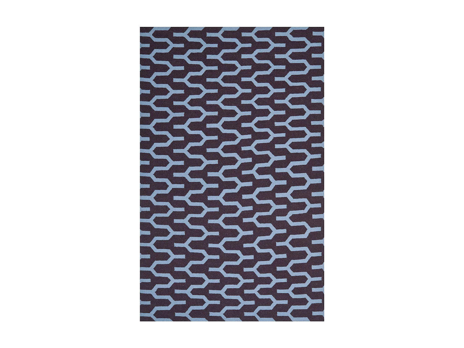 Tapis Violet/Bleu 183 X 274 cm - Karina
