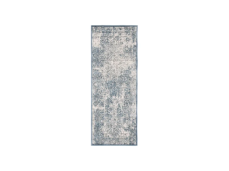 Tapis Bleu/Neutre 66 X 183 cm - Remy