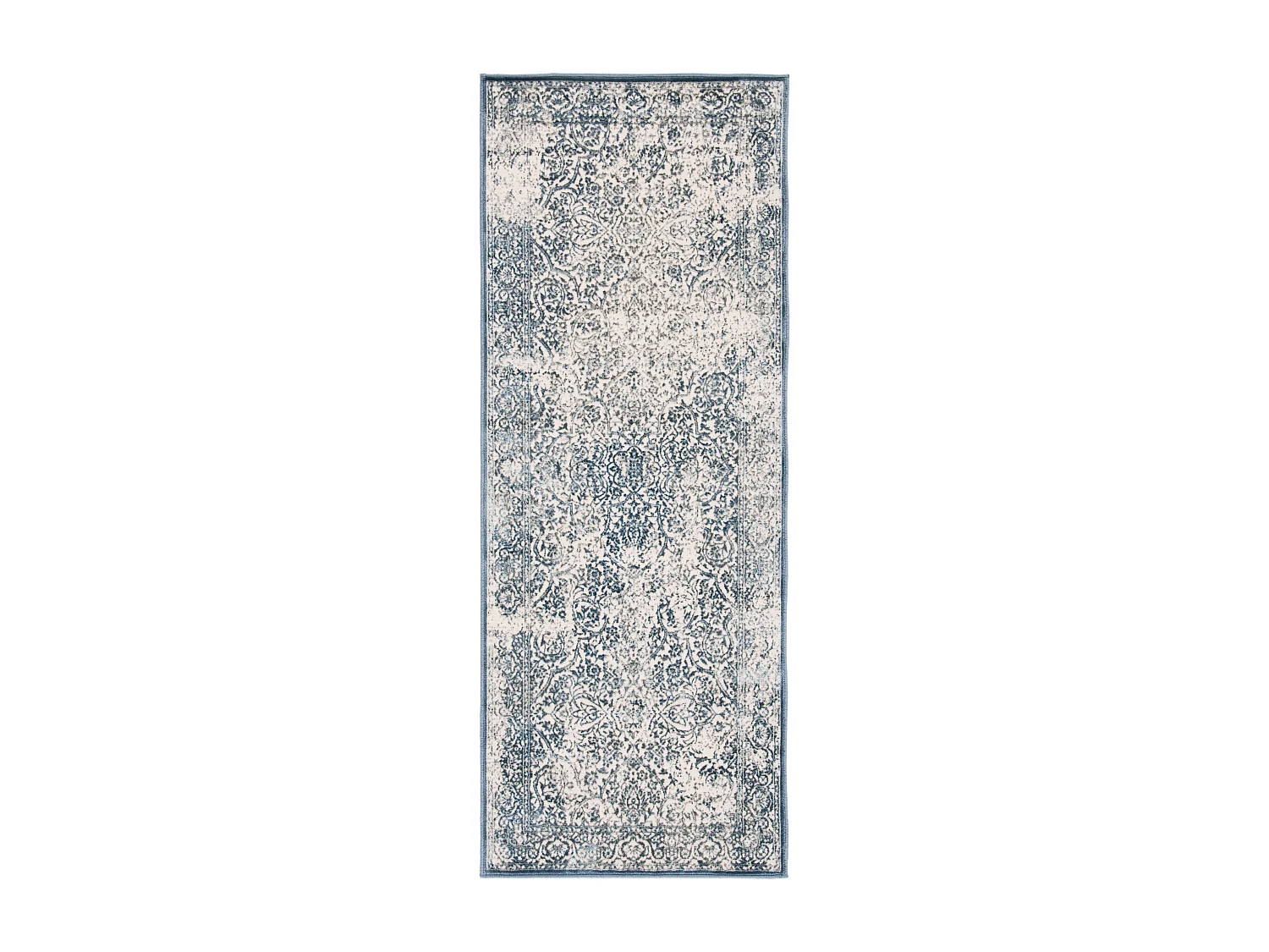 Tapis Bleu/Neutre 66 X 183 cm - Remy