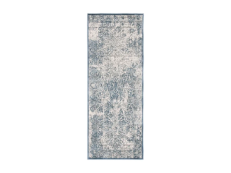 Tapis Bleu/Neutre 66 X 183 cm - Remy