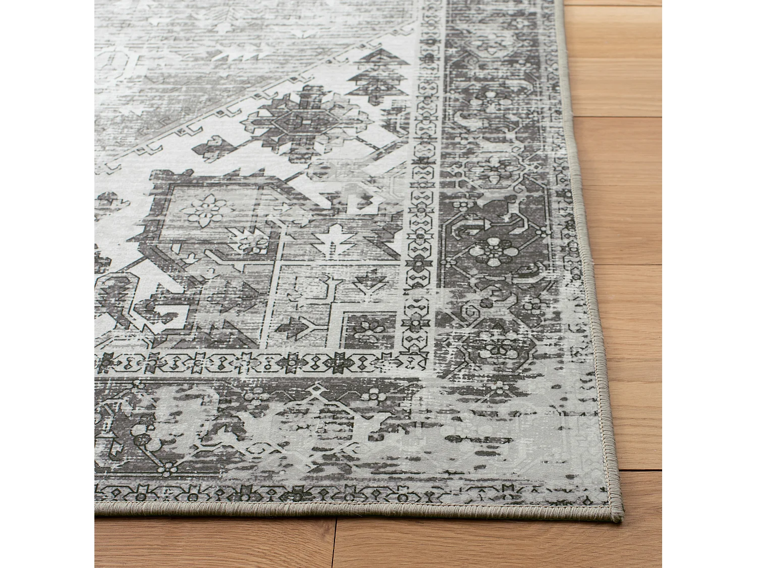 Tapis Vert Foncé/Beige 122 X 122 cm - Fawn