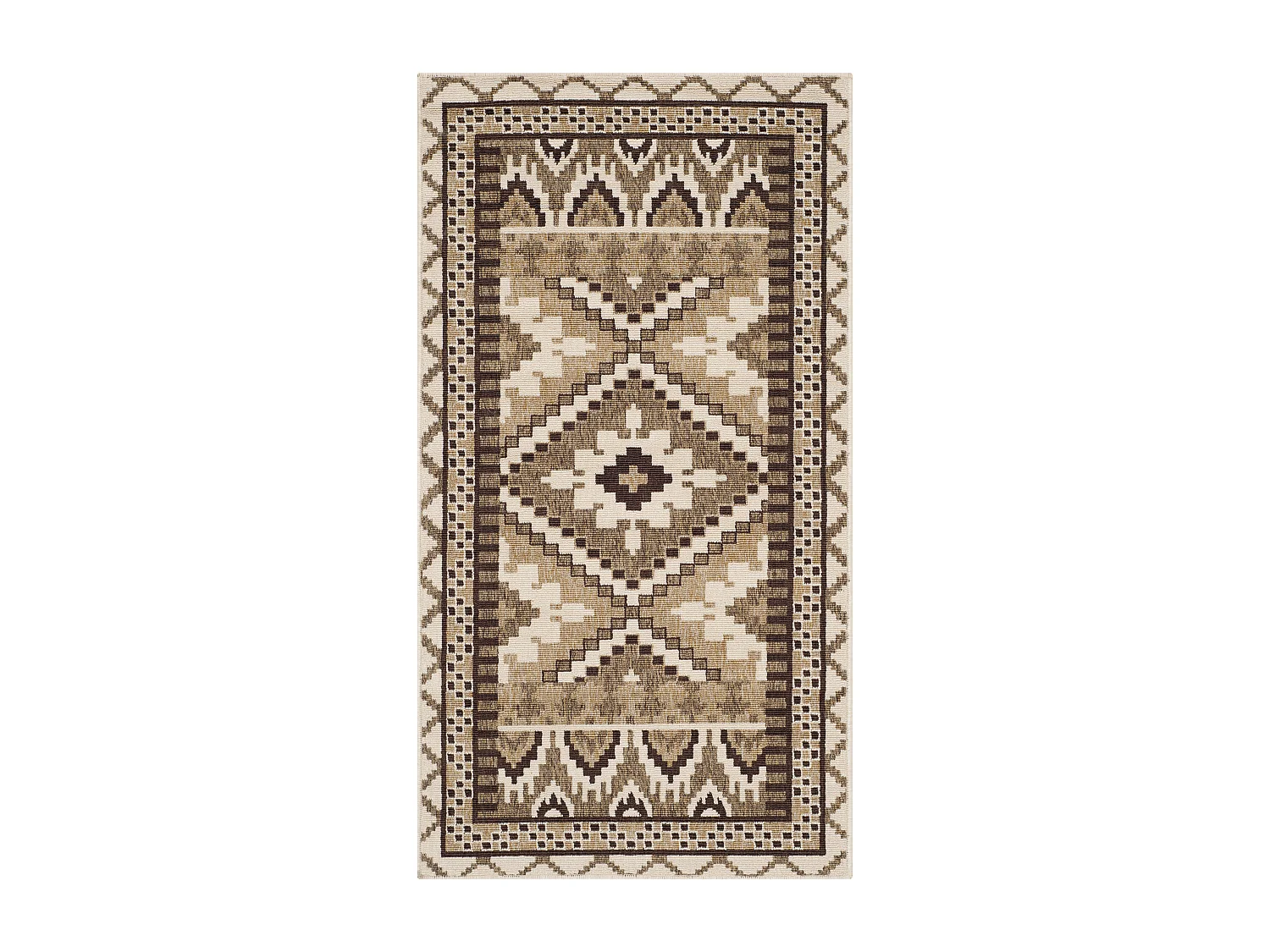 Tapis Neutre/Marron 122 X 170 cm - Tikota