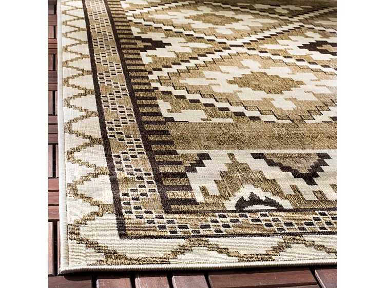 Tapis Neutre/Marron 122 X 170 cm - Tikota