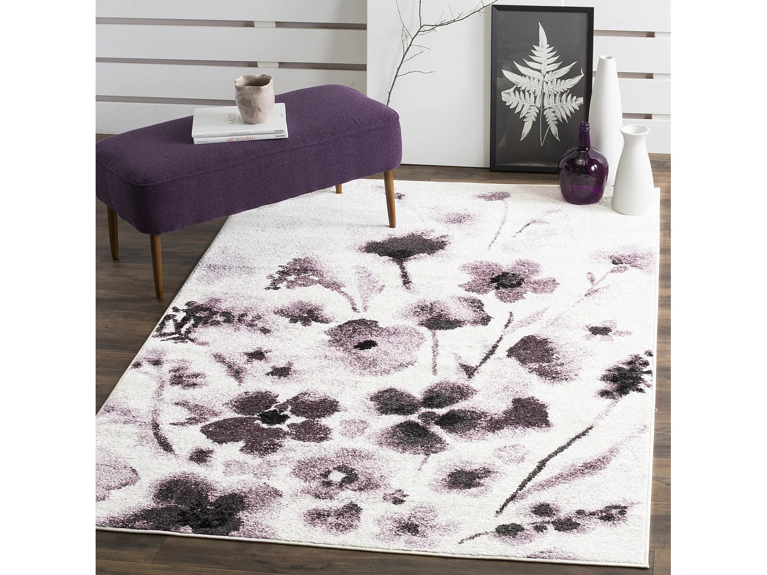 Tapis Blanc 155 X 229 cm - Kalina