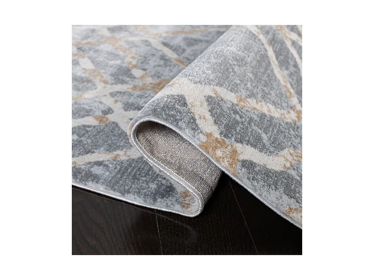 Tapis Gris/Neutre 91 X 152 cm - Sylvia