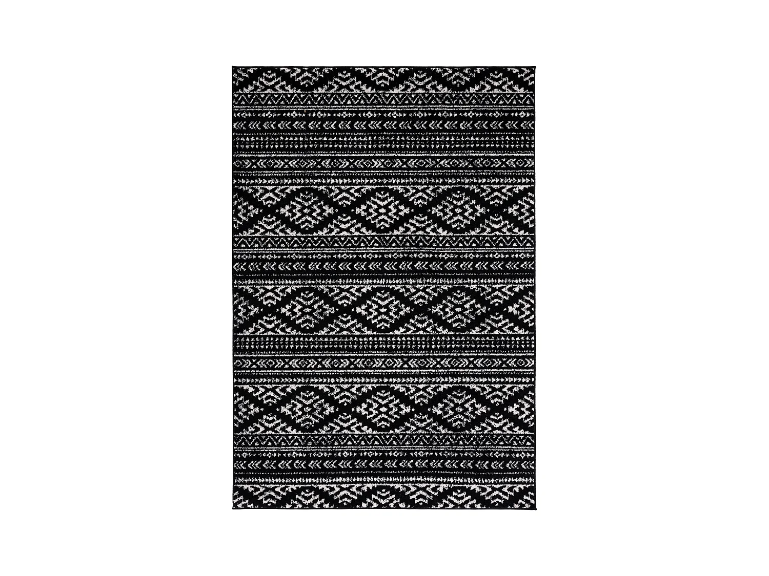 Tapis Noir/Neutre 122 X 183 cm - Hope