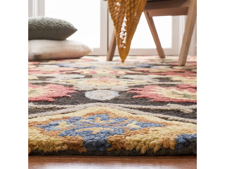 Tapis Charbon/Multi 122 X 183 cm - Juni