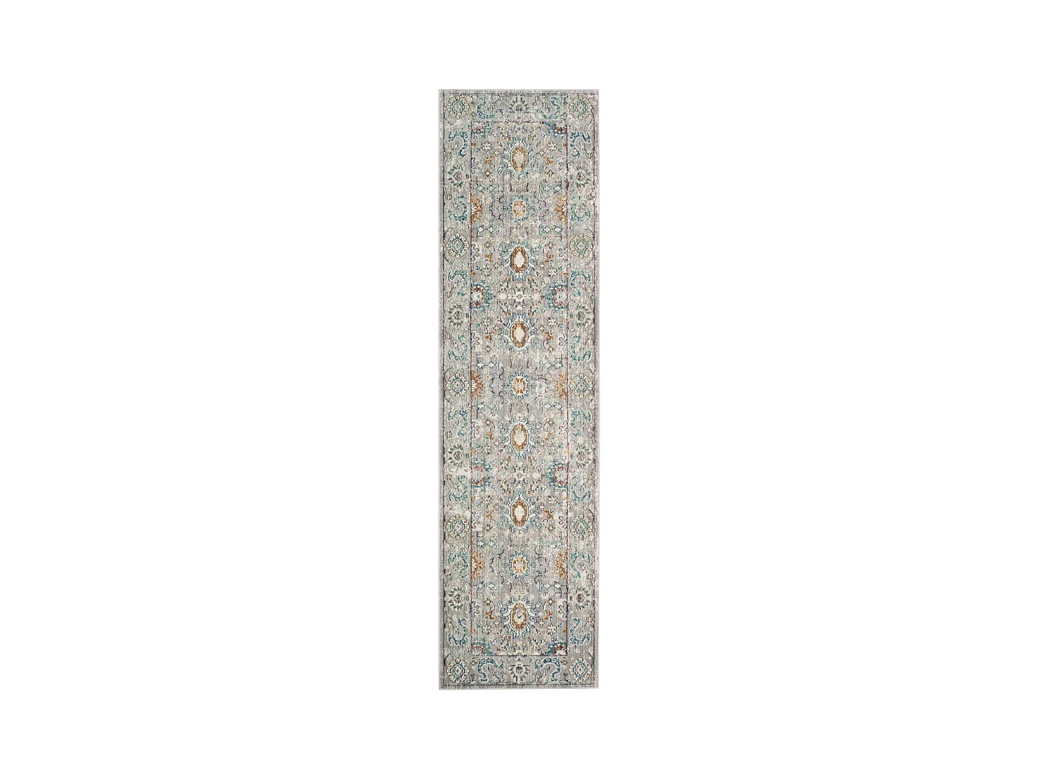 Tapis Gris/Multicolore 69 X 244 cm - Karine