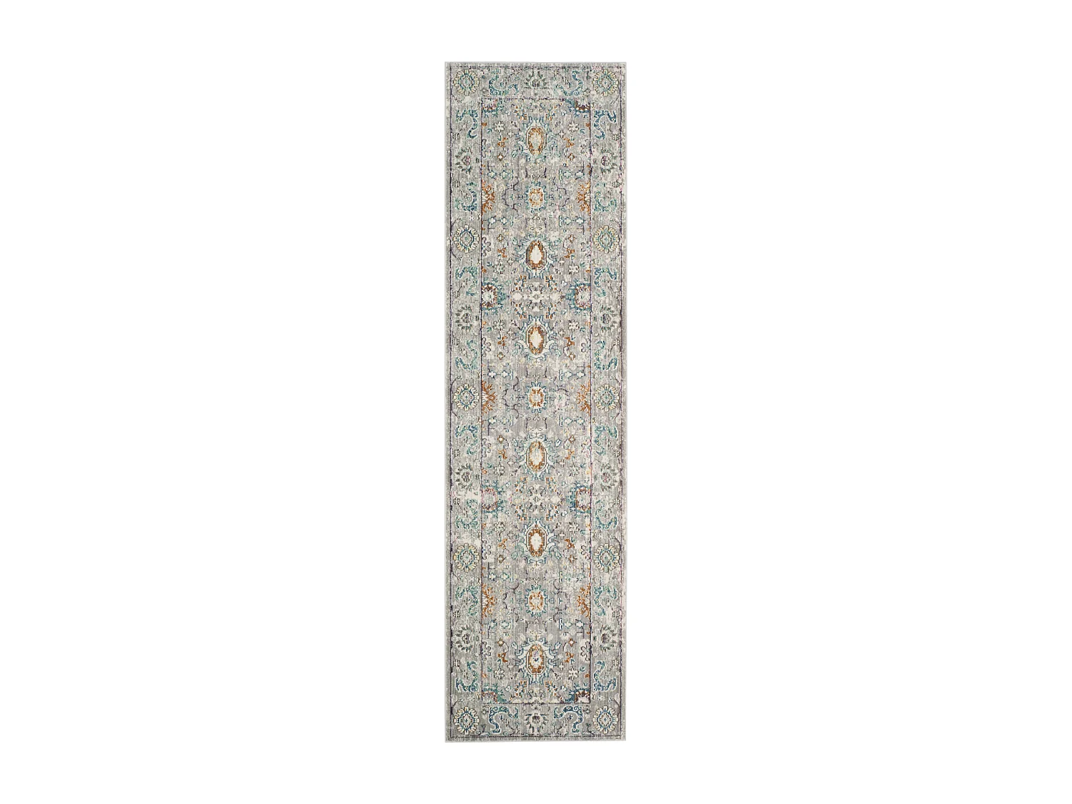 Tapis Gris/Multicolore 69 X 244 cm - Karine