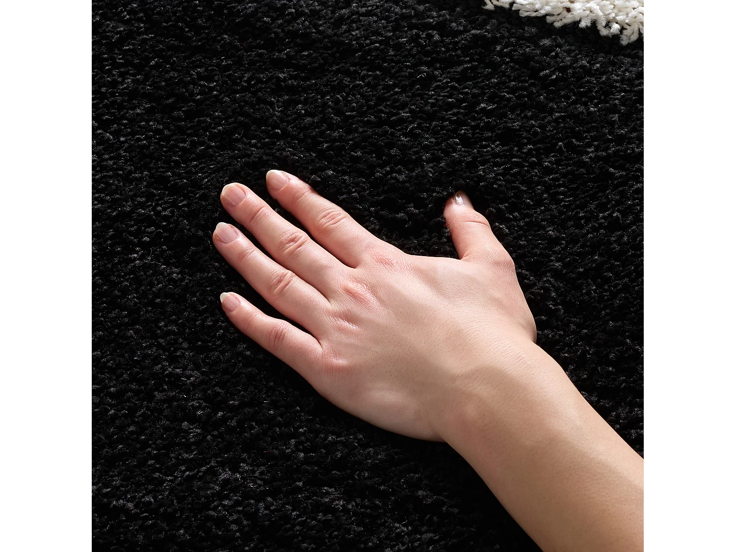 Tapis Noir/Neutre 122 X 183 cm - Vero