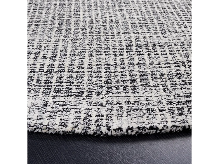 Tapis Noir/Ivoire 183 X 183 cm - Damaris