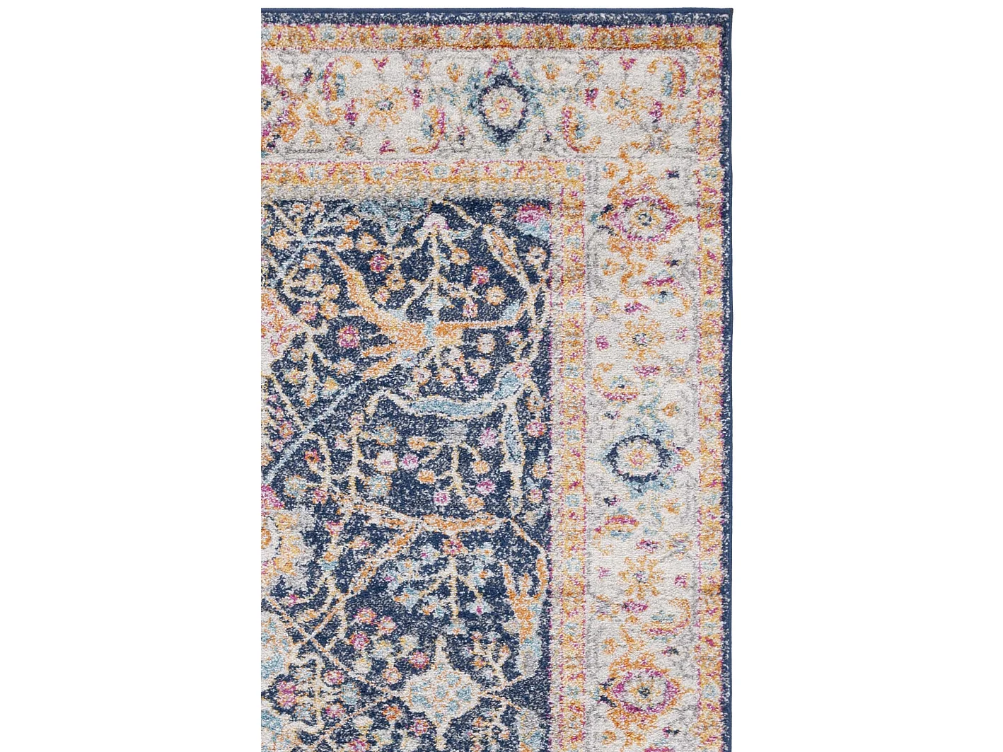 Tapis Bleu/Neutre 122 X 183 cm - Melvina