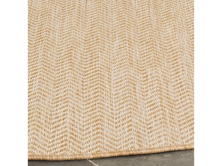 Tapis Naturel/Crème 122 X 122 cm - Della