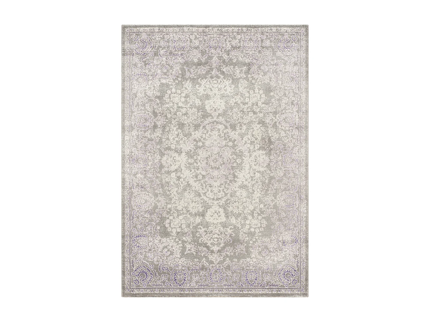 Tapis Gris/Violet 122 X 170 cm - Annabelle