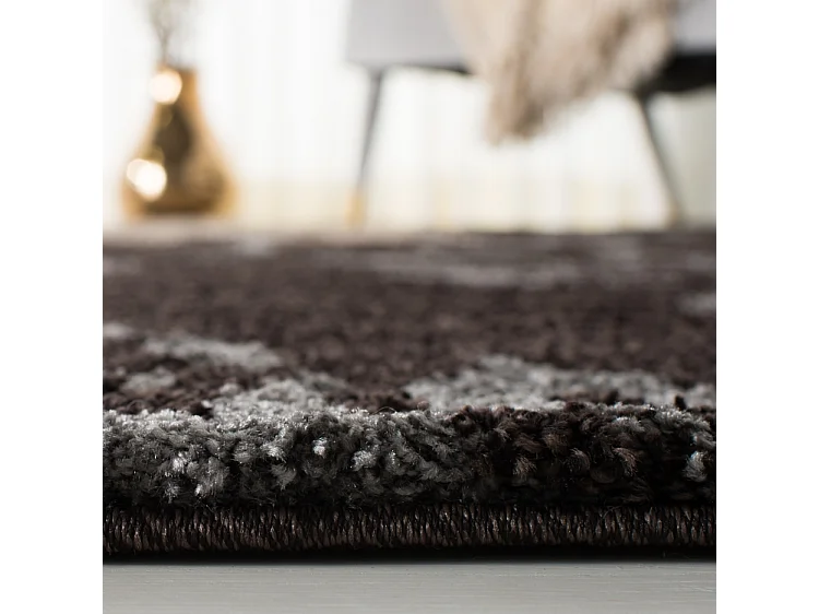 Tapis Marron/Gris 69 X 122 cm - Felix
