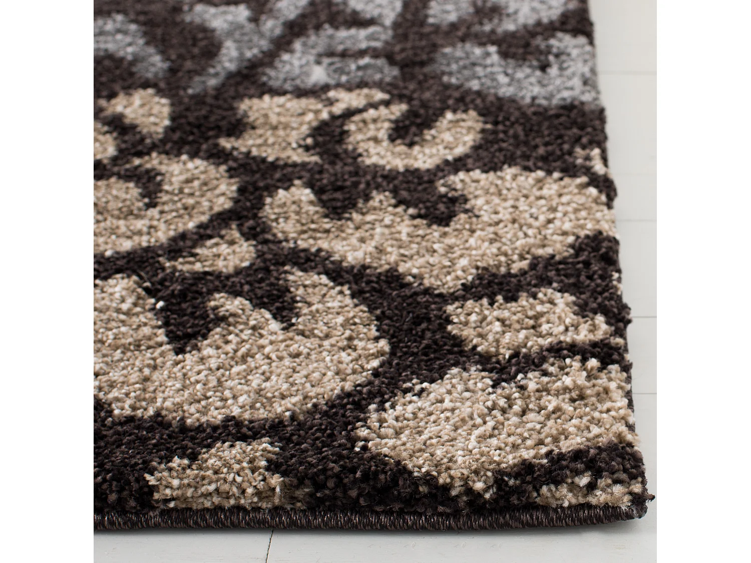 Tapis Marron/Gris 69 X 122 cm - Felix
