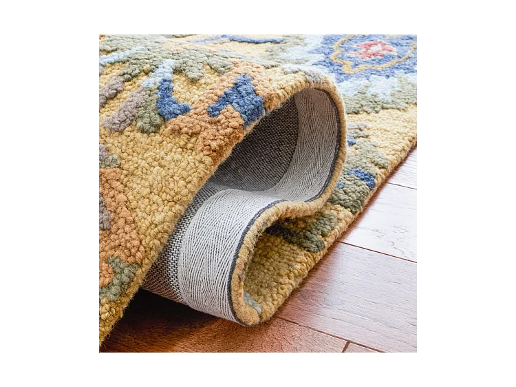 Tapis Or/Multicolore 183 X 183 cm - Juni