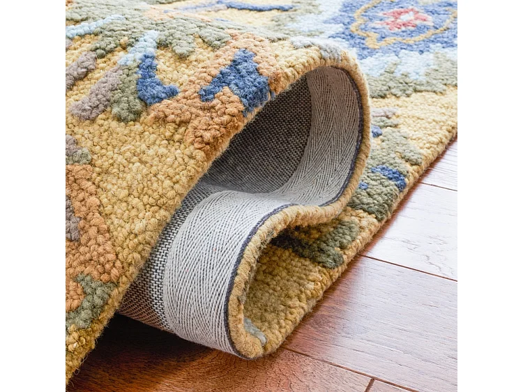 Tapis Or/Multicolore 183 X 183 cm - Juni