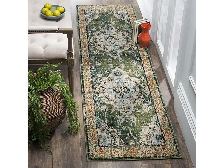 Tapis Vert/Bleu 66 X 366 cm - Milà