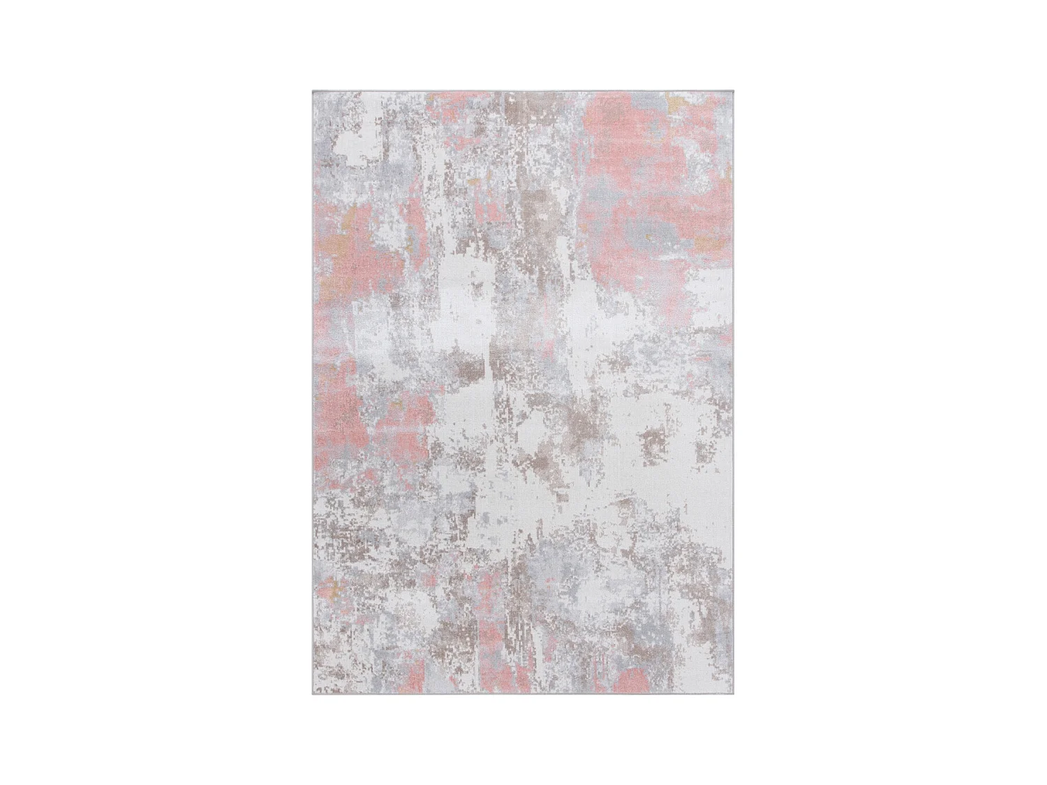 Tapis Rose/Gris 201 X 274 cm - Marcelline