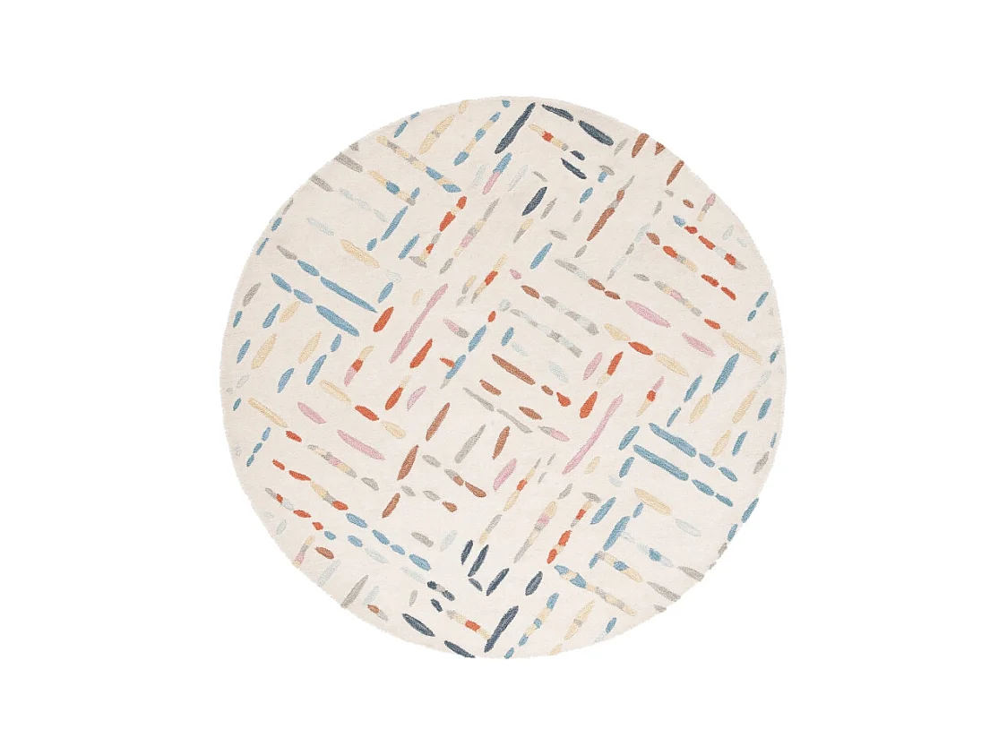 Tapis Ivoire/Bleu 183 X 183 cm - Winsley