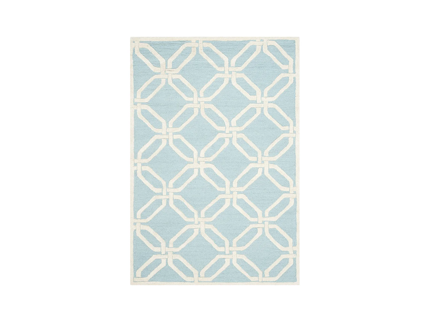 Tapis Bleu/Neutre 122 X 183 cm - Mollie