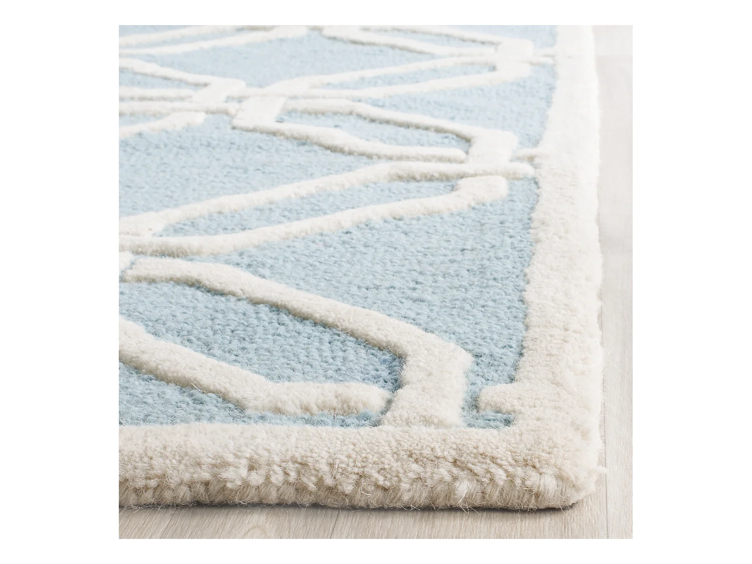 Tapis Bleu/Neutre 122 X 183 cm - Mollie