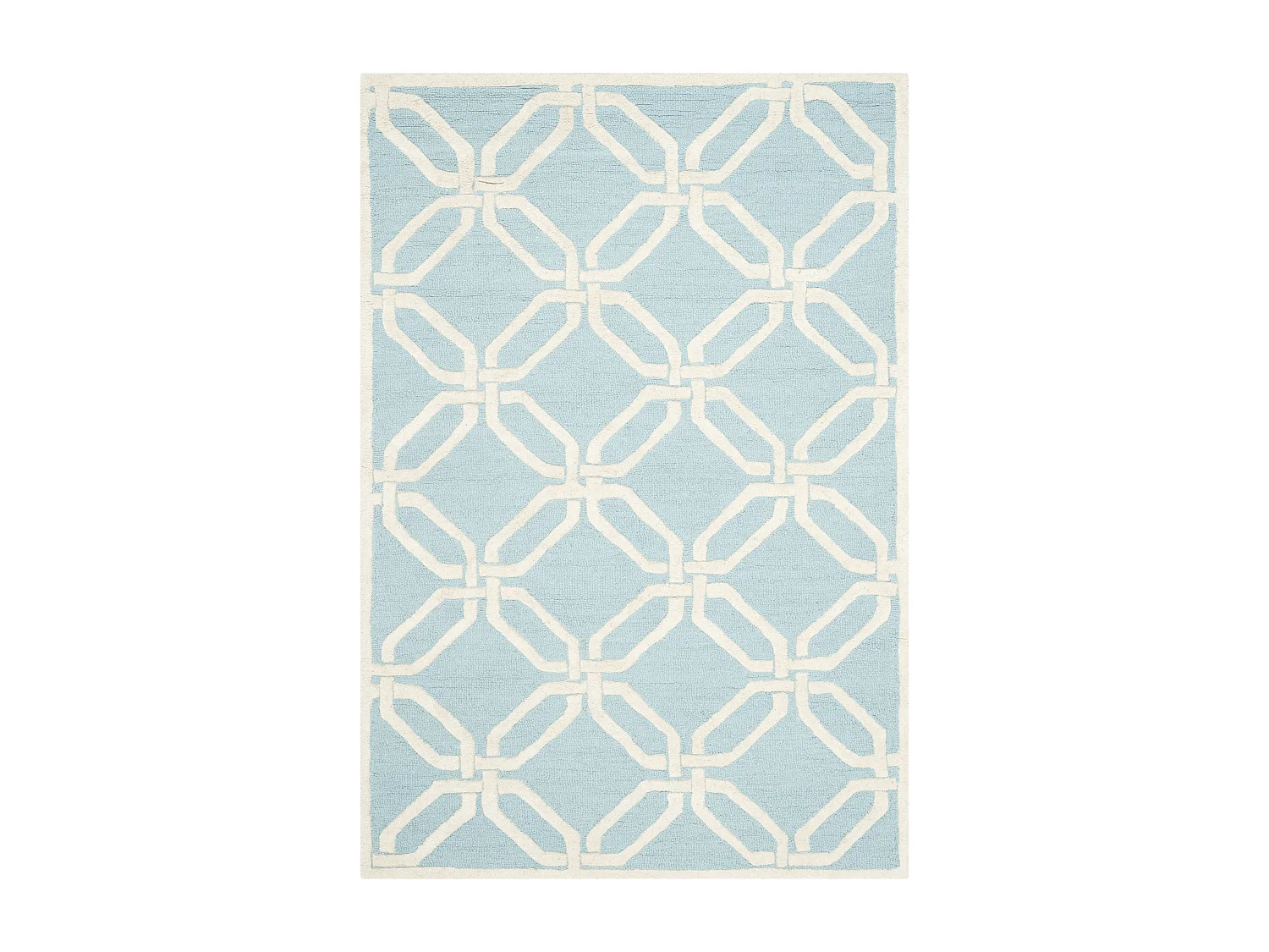 Tapis Bleu/Neutre 122 X 183 cm - Mollie