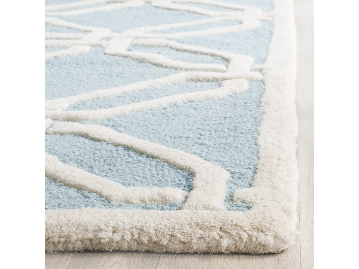 Tapis Bleu/Neutre 122 X 183 cm - Mollie