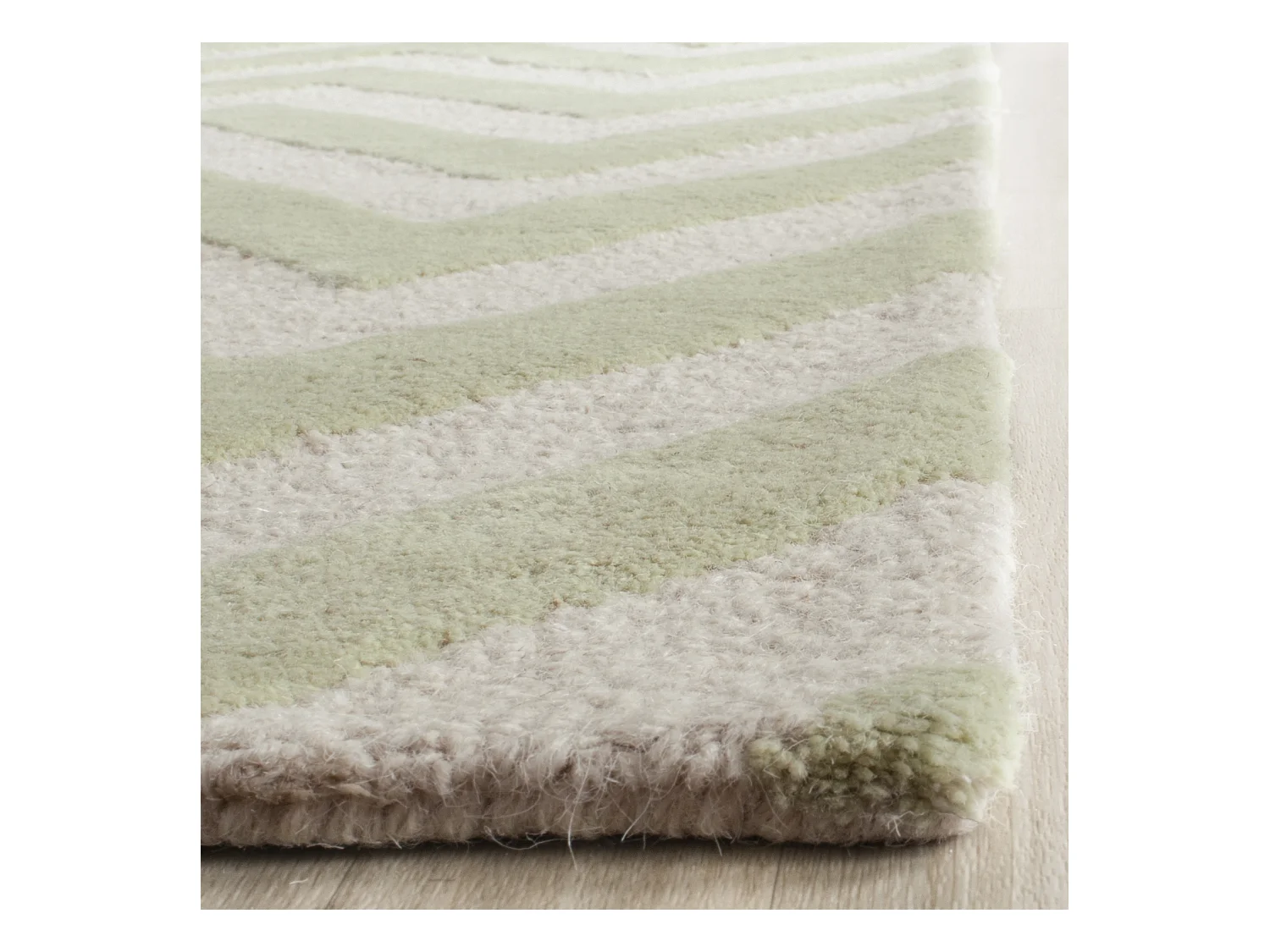 Tapis Vert/Neutre 122 X 183 cm - Stella