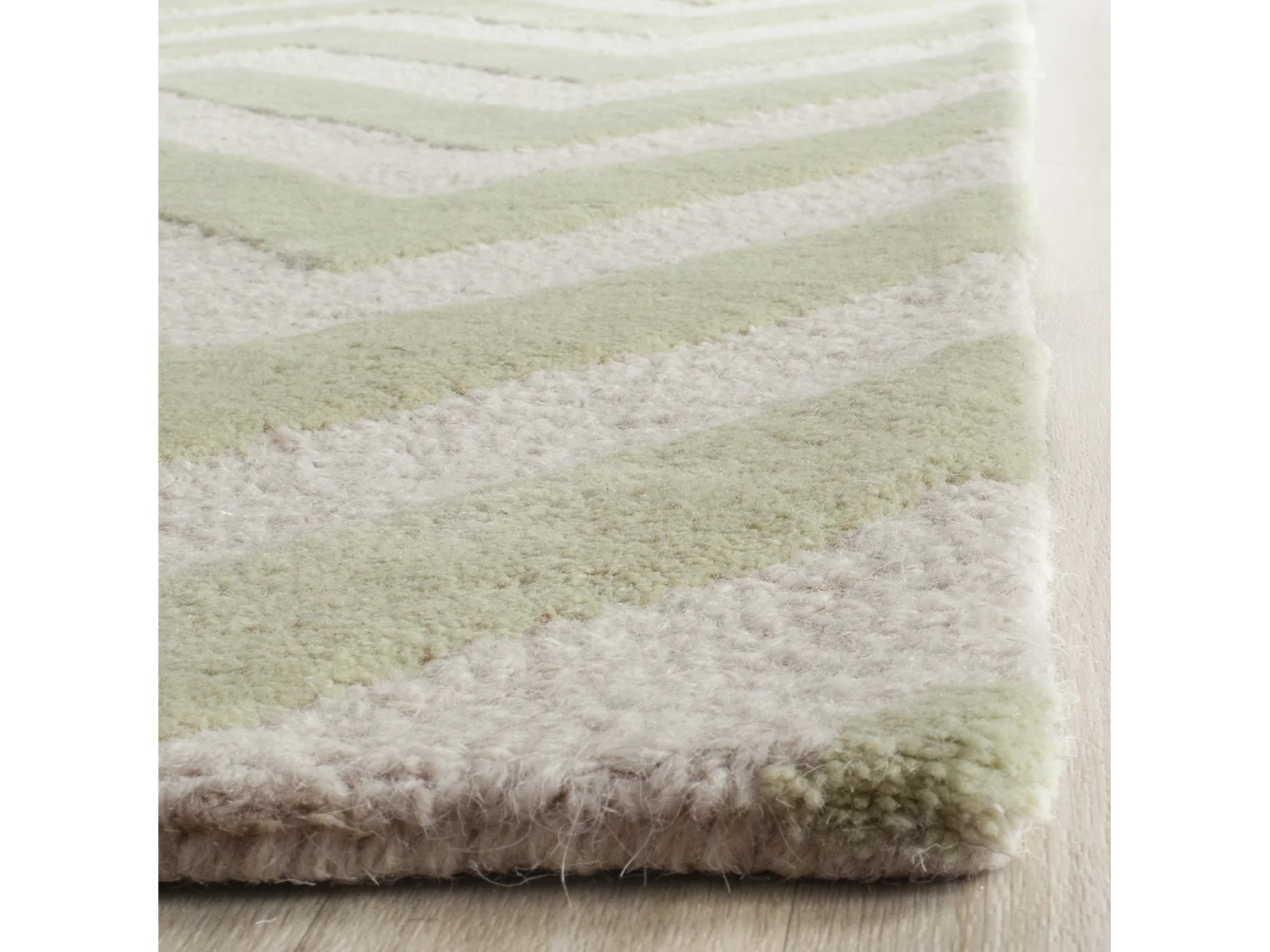 Tapis Vert/Neutre 122 X 183 cm - Stella