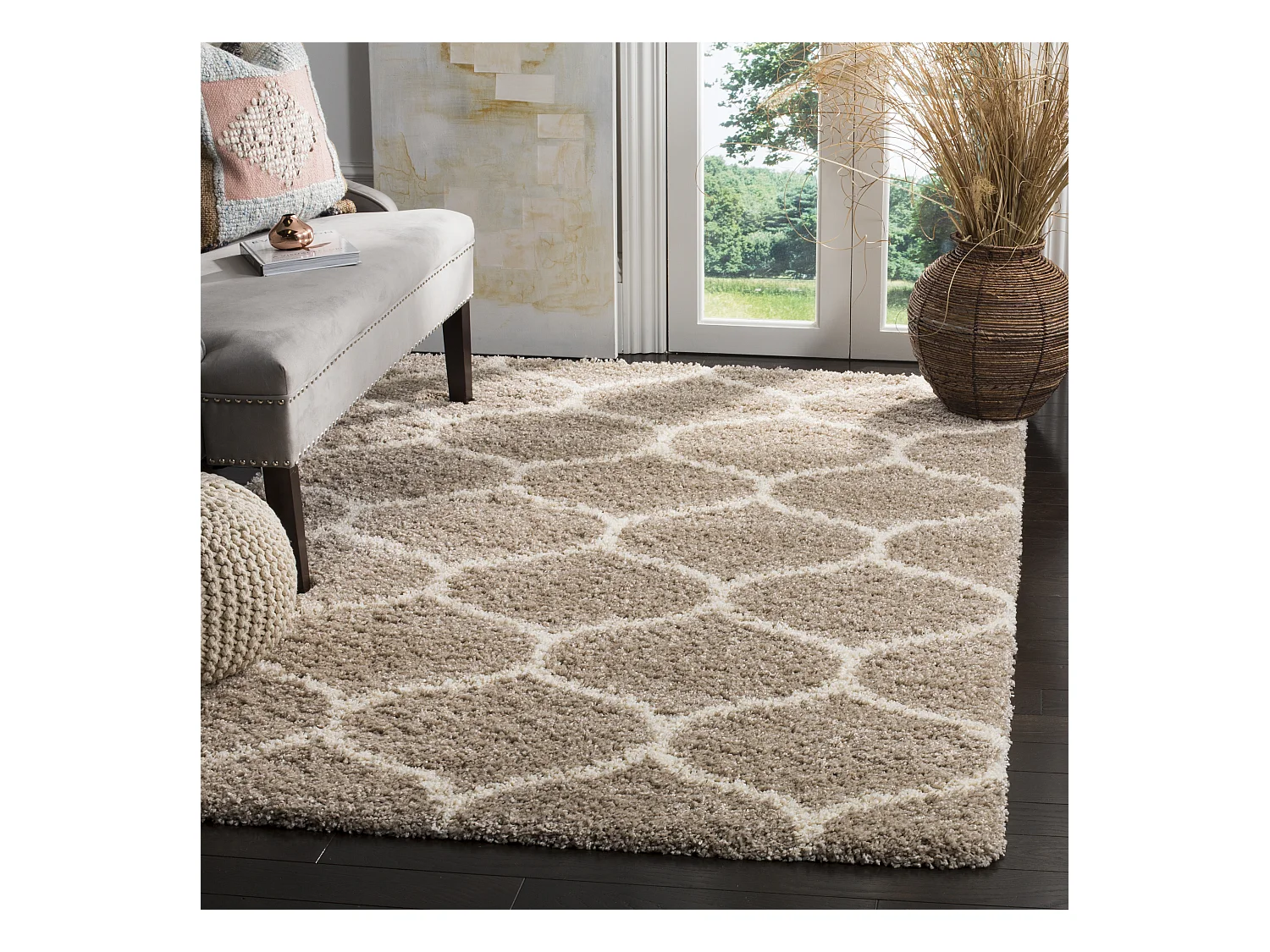 Tapis Neutre 122 X 183 cm - Zoey