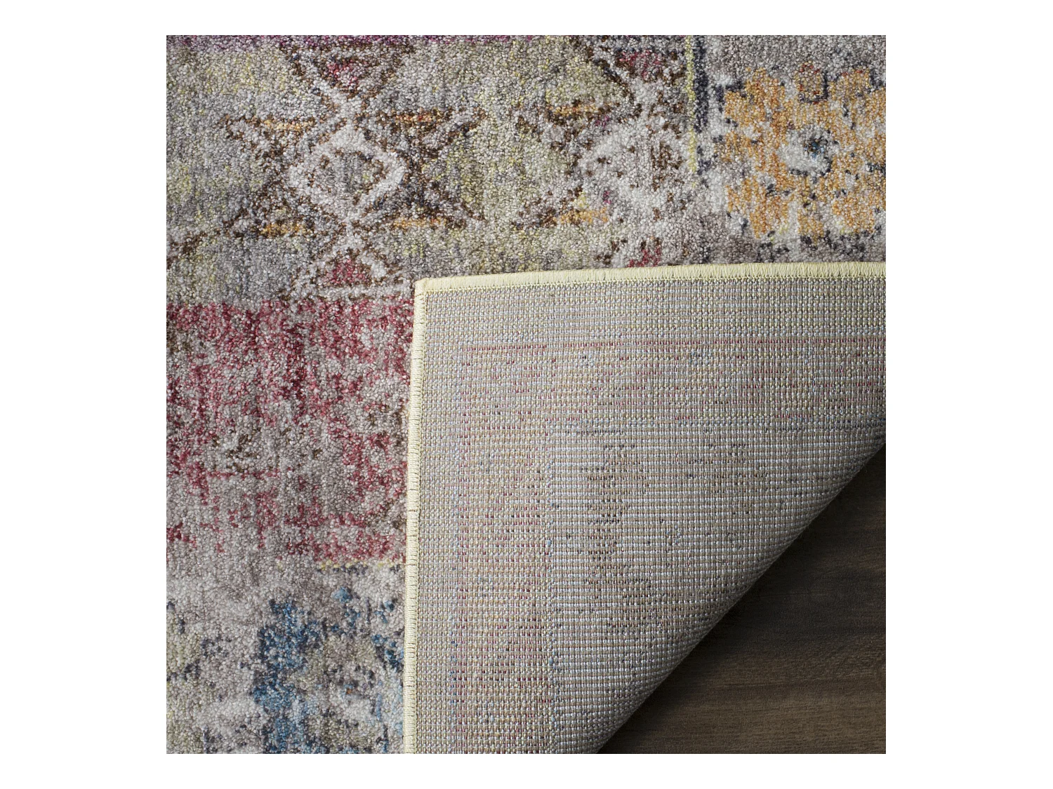 Tapis Rose/Multicolore 122 X 183 cm - Yasmeen