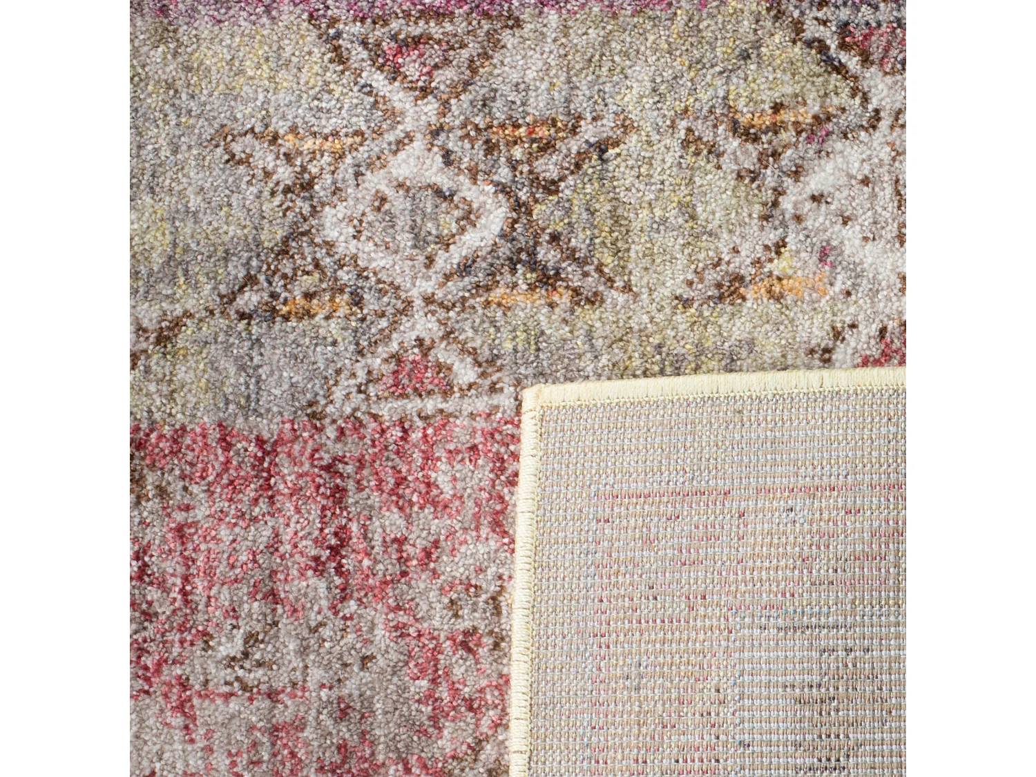 Tapis Rose/Multicolore 122 X 183 cm - Yasmeen