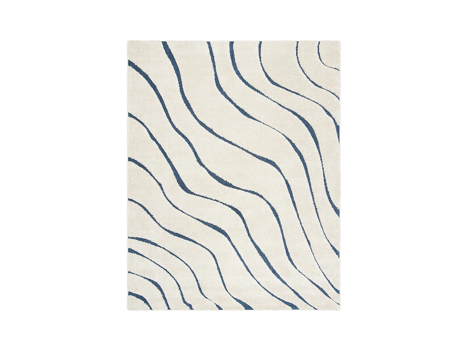 Tapis Neutre/Bleu 236 x 305 cm - Raton