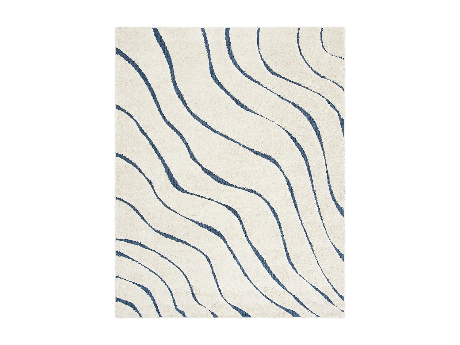 Tapis Neutre/Bleu 236 x 305 cm - Raton