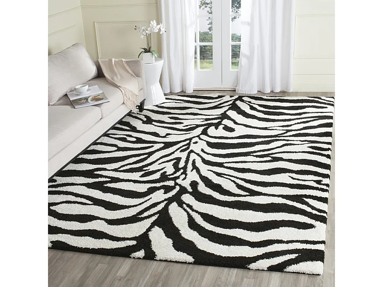 Tapis IVOIRE/NOIR 274 X 366 cm - Nottington