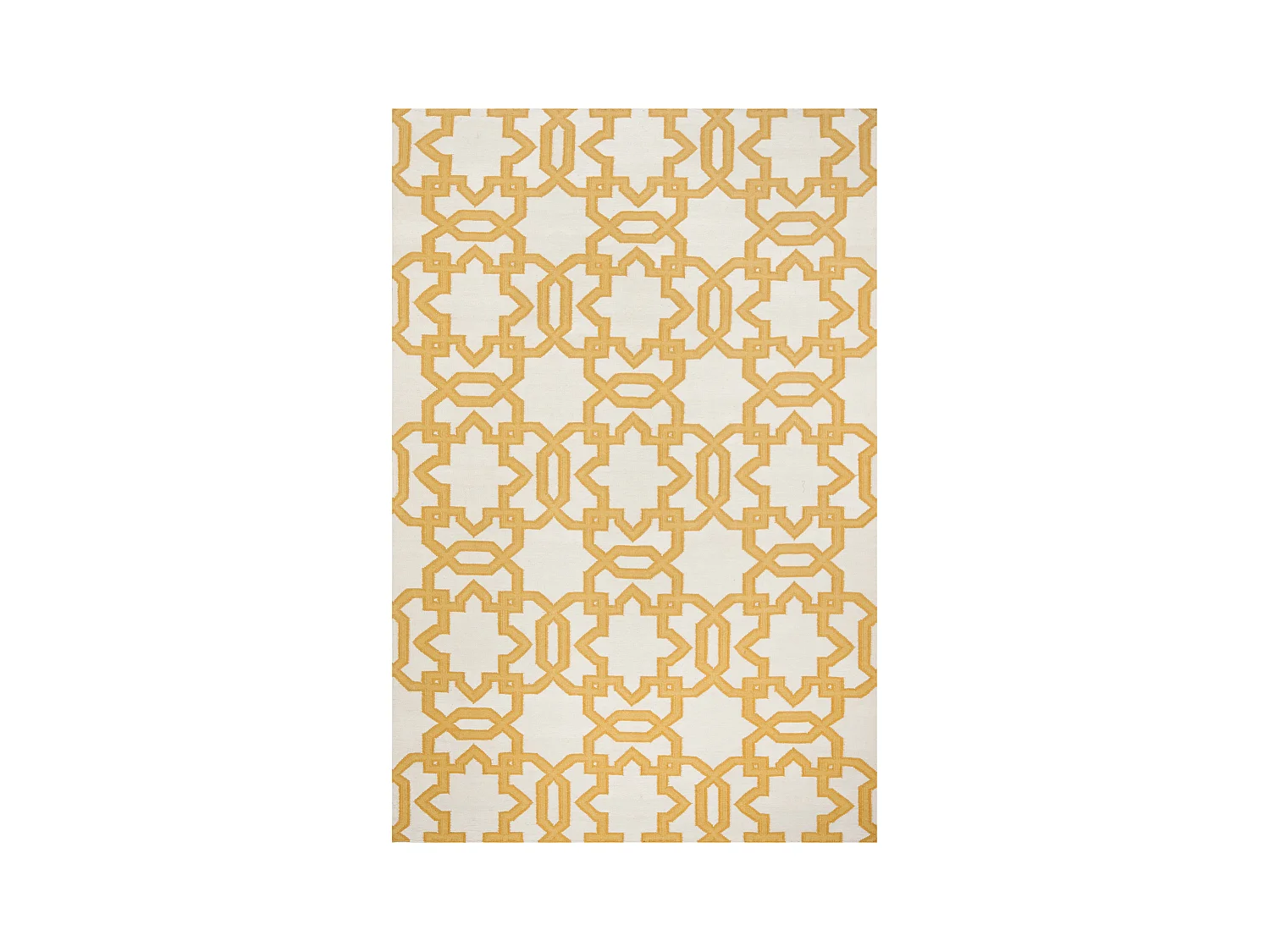 Tapis Neutre/Jaune 183 X 274 cm - Kata