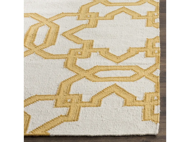 Tapis Neutre/Jaune 183 X 274 cm - Kata