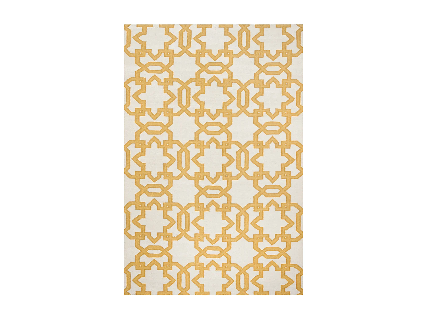 Tapis Neutre/Jaune 183 X 274 cm - Kata