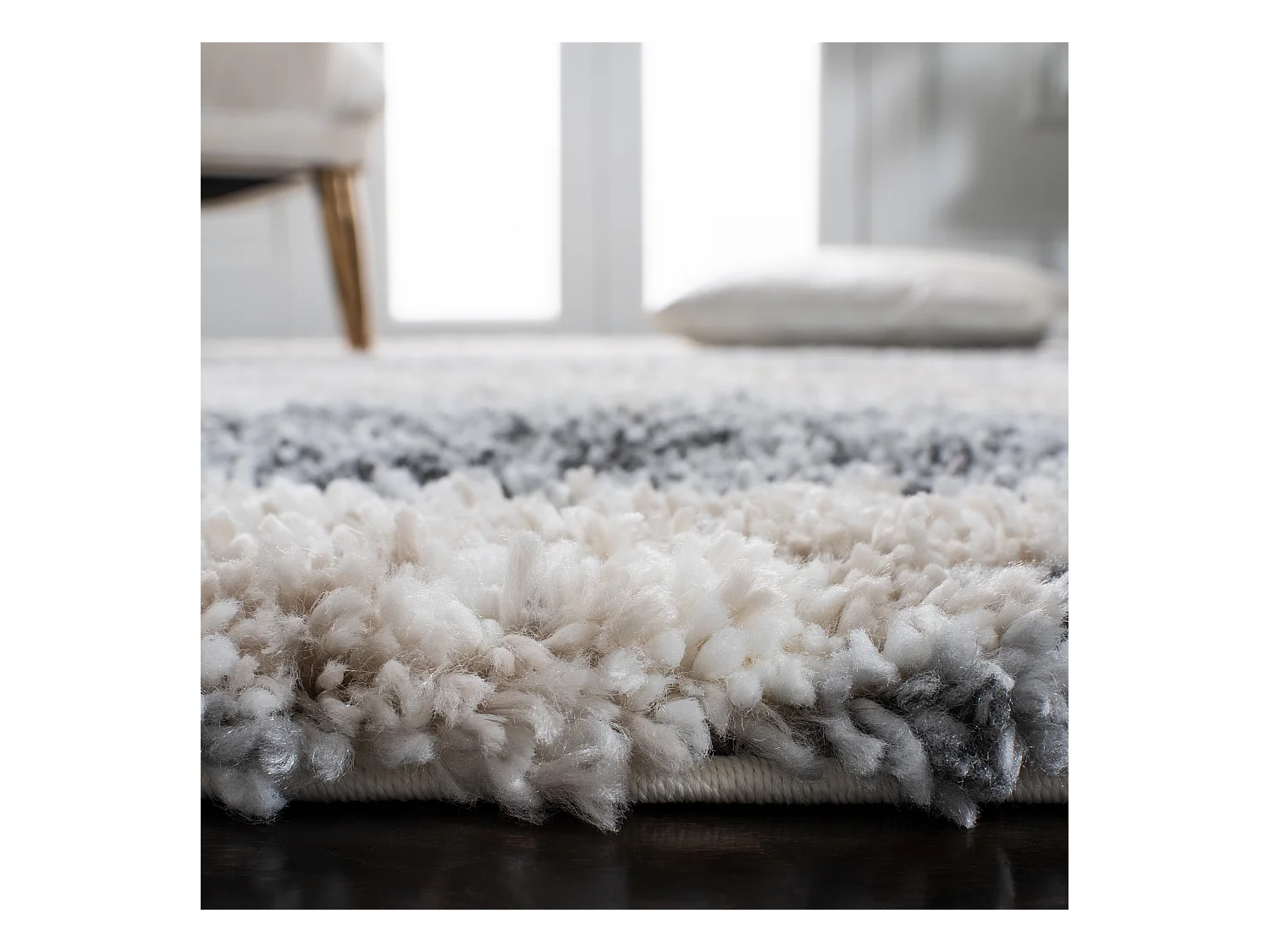 Tapis Gris 122 X 183 cm - Idalina