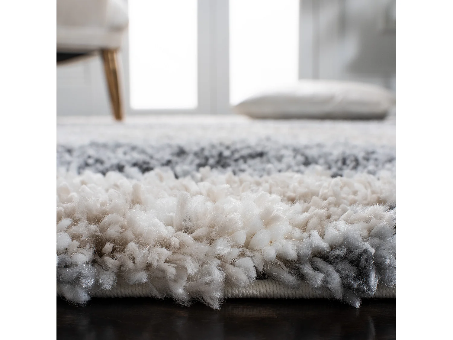 Tapis Gris 122 X 183 cm - Idalina