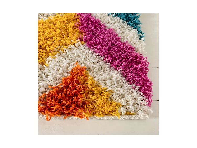 Tapis Neutre/Multicolore 160 X 229 cm - Esther