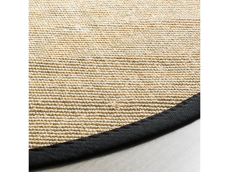 Tapis Beige/Noir 183 X 183 cm - Cathy