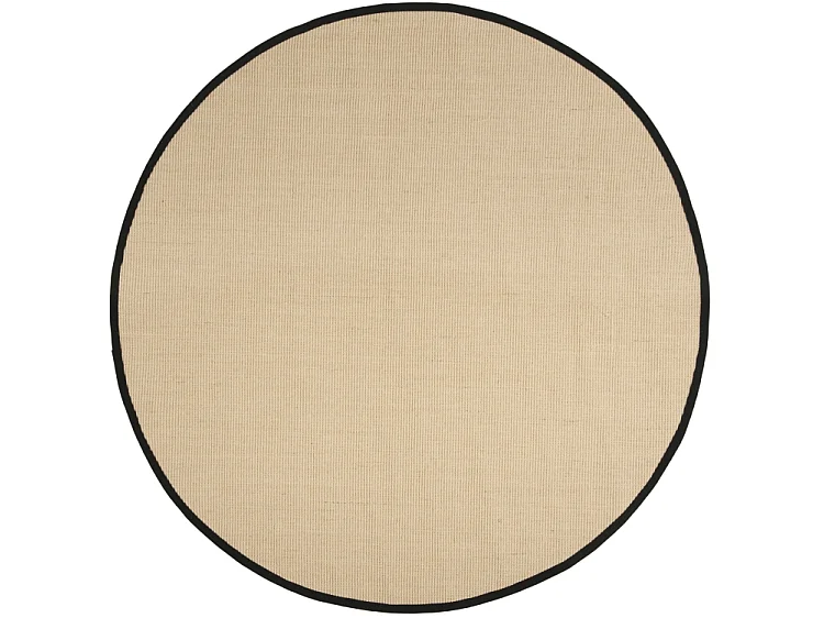 Tapis Beige/Noir 183 X 183 cm - Cathy