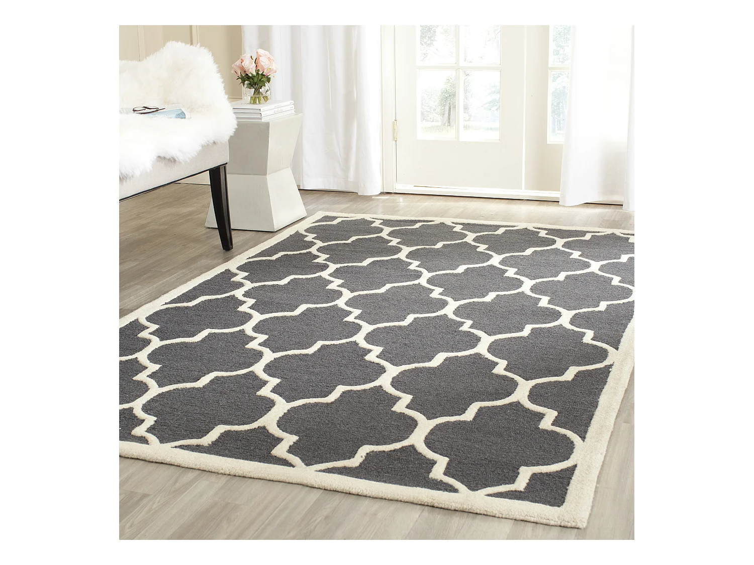 Tapis Gris/Neutre 152 X 244 cm - Sky