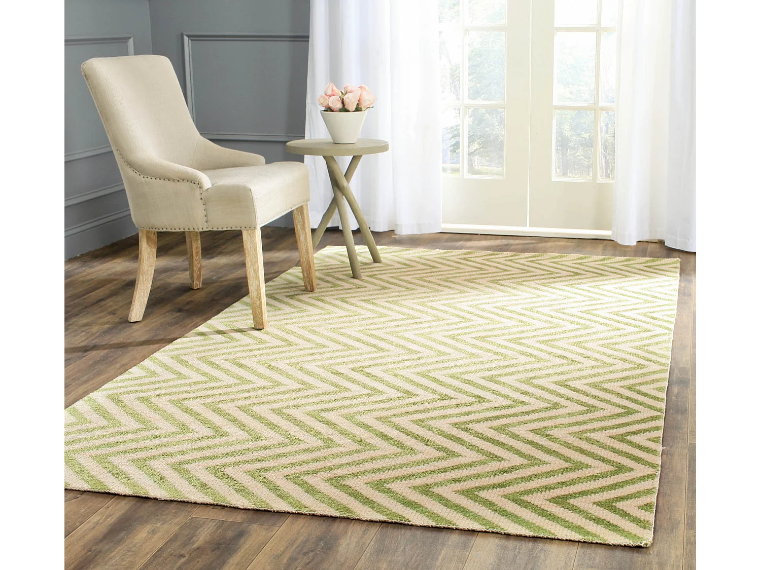 Tapis Vert 122 X 183 cm - Lucia