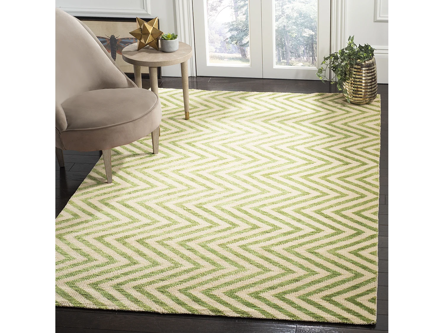 Tapis Vert 122 X 183 cm - Lucia